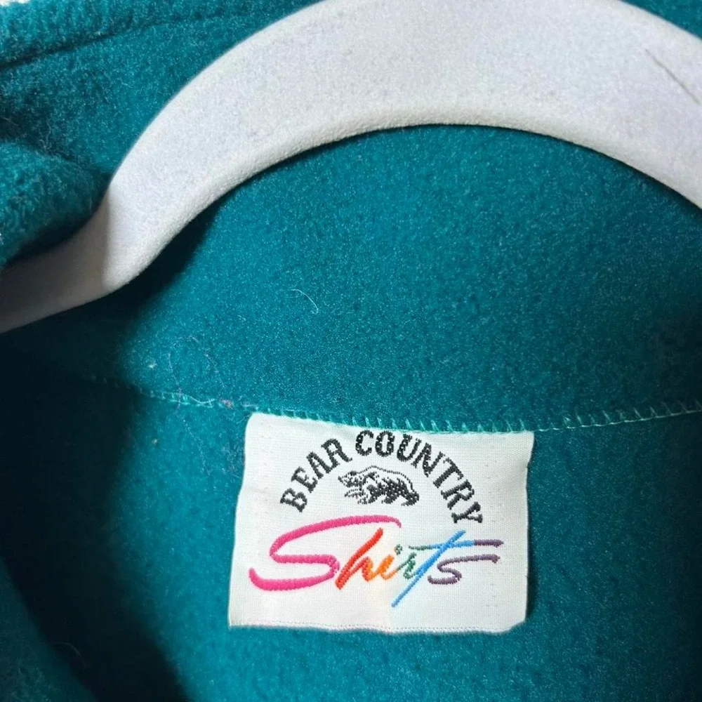 Bear County Fleece with faux‎ suede full zip